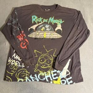 Rick and Morty Graphic Long Sleeve tee XL